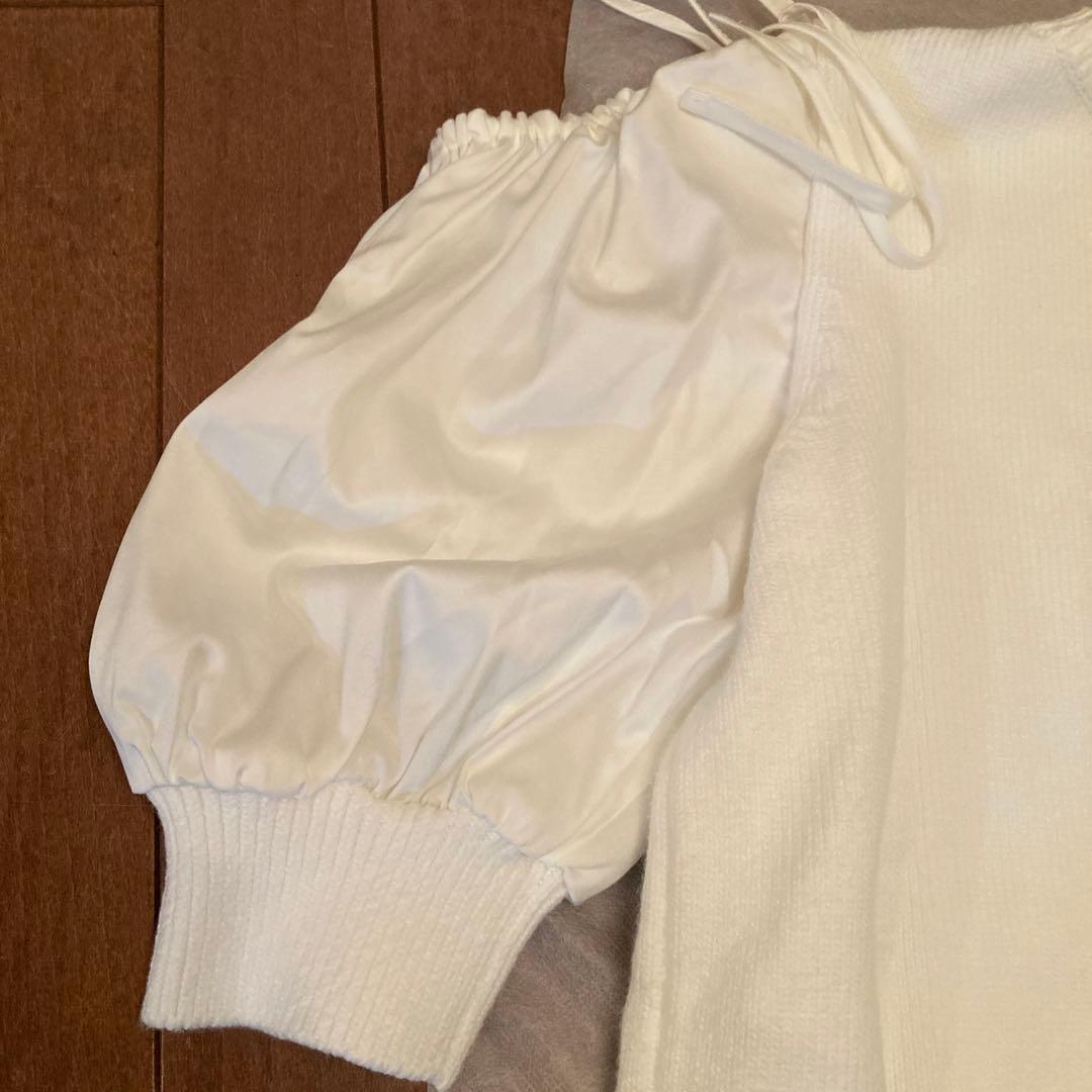 ADEAM 5分袖ニット