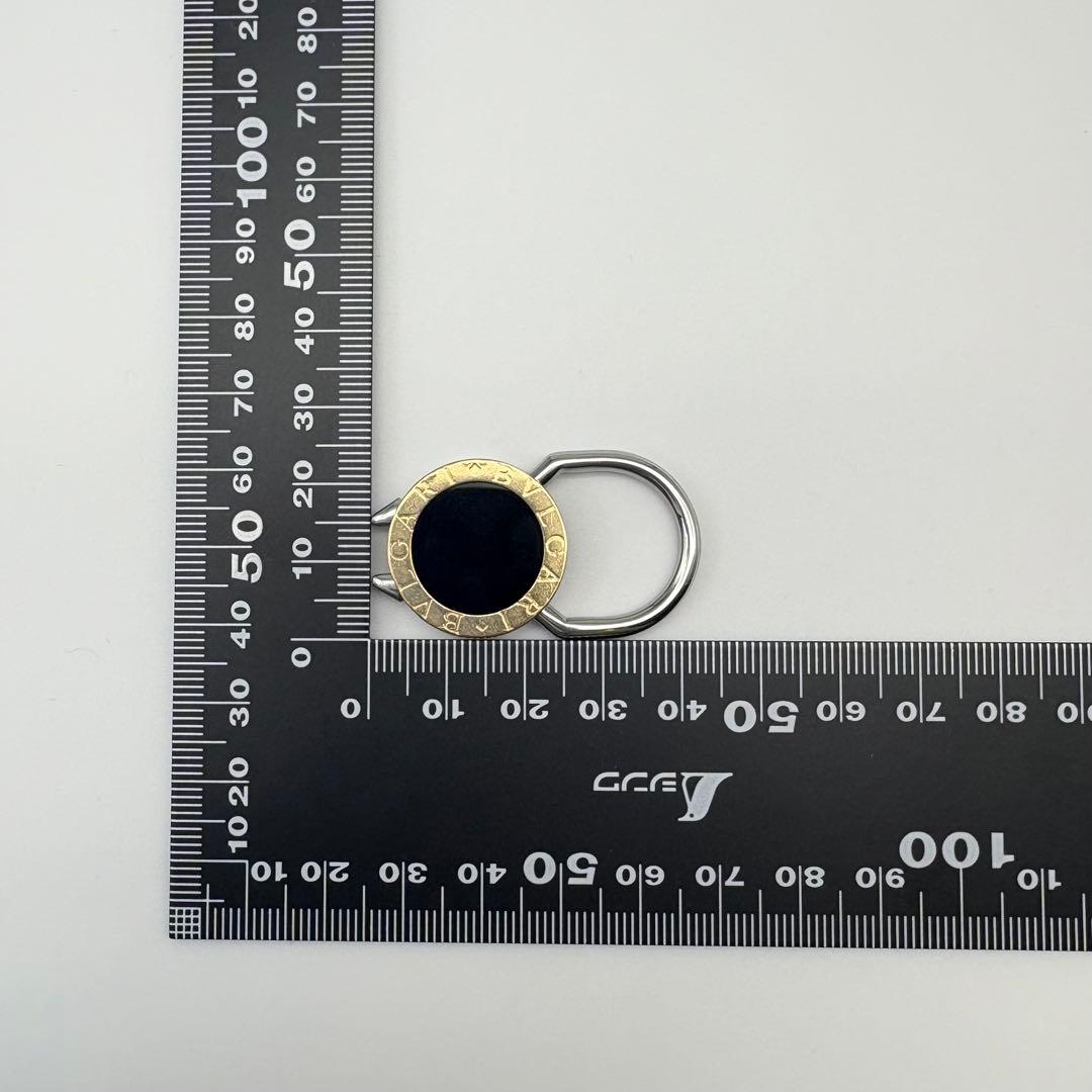 BVLGARI ブルガリ キーリング 750 オニキス 総重量13.4g