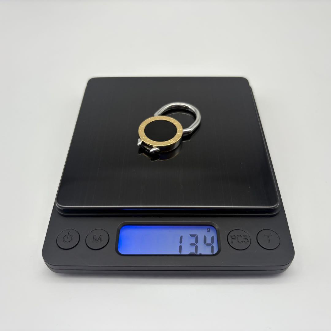 BVLGARI ブルガリ キーリング 750 オニキス 総重量13.4g