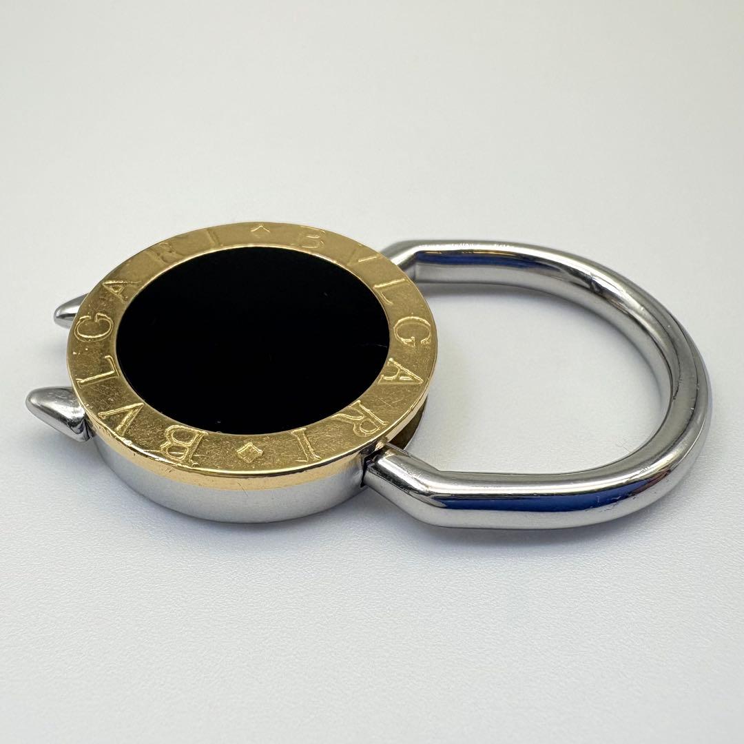 BVLGARI ブルガリ キーリング 750 オニキス 総重量13.4g