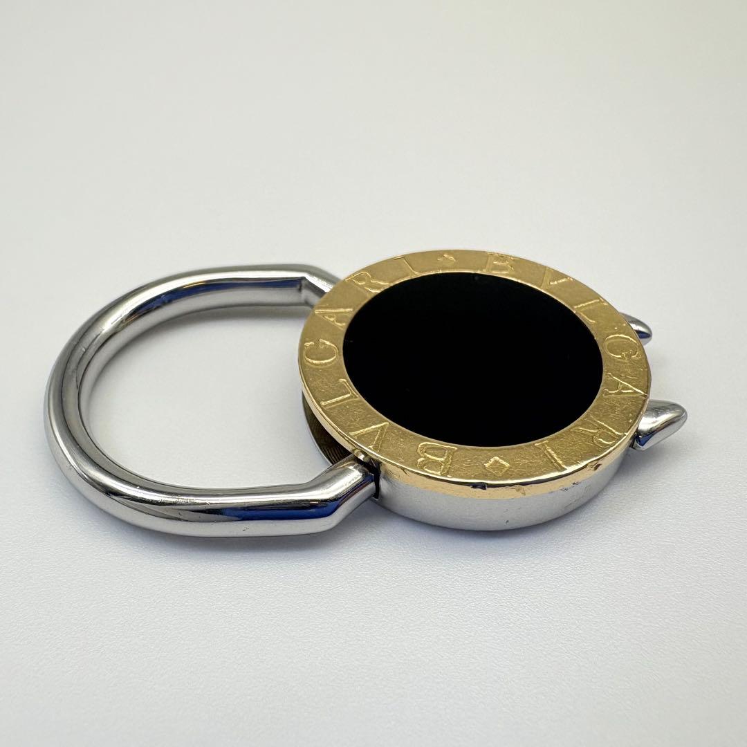 BVLGARI ブルガリ キーリング 750 オニキス 総重量13.4g