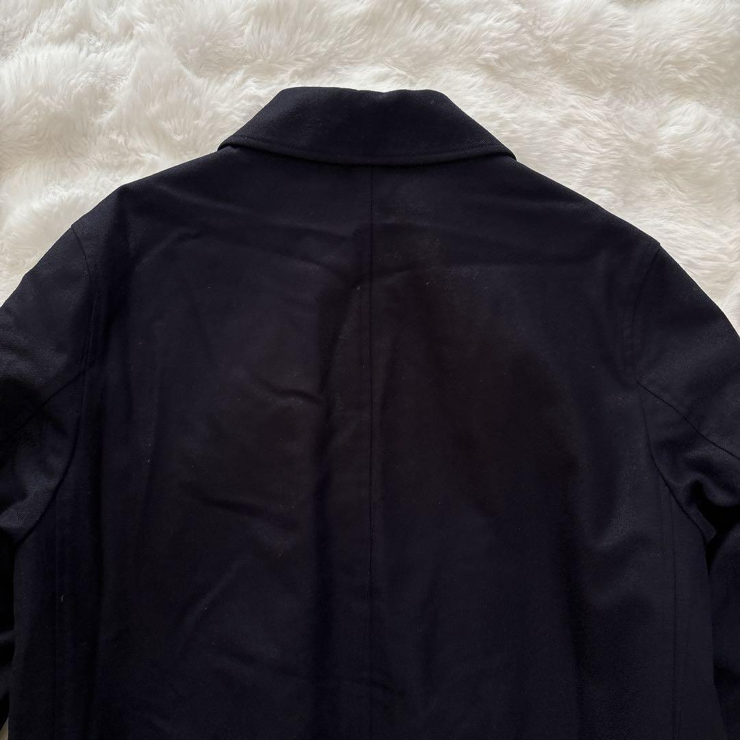 マッキントッシュフィソロフィー リバーシブル ステンカラーコート ネイビー 38