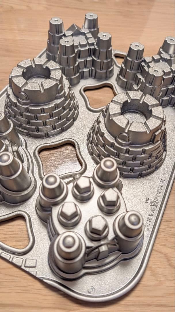 【レア】ノルディックウェア キャッスル 城型ケーキ型 ケーキパン ケーキレット