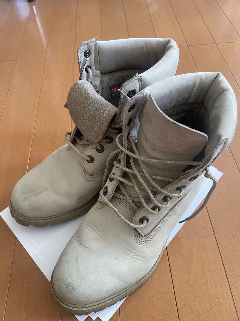 premium timberland グレー　希少　28cm