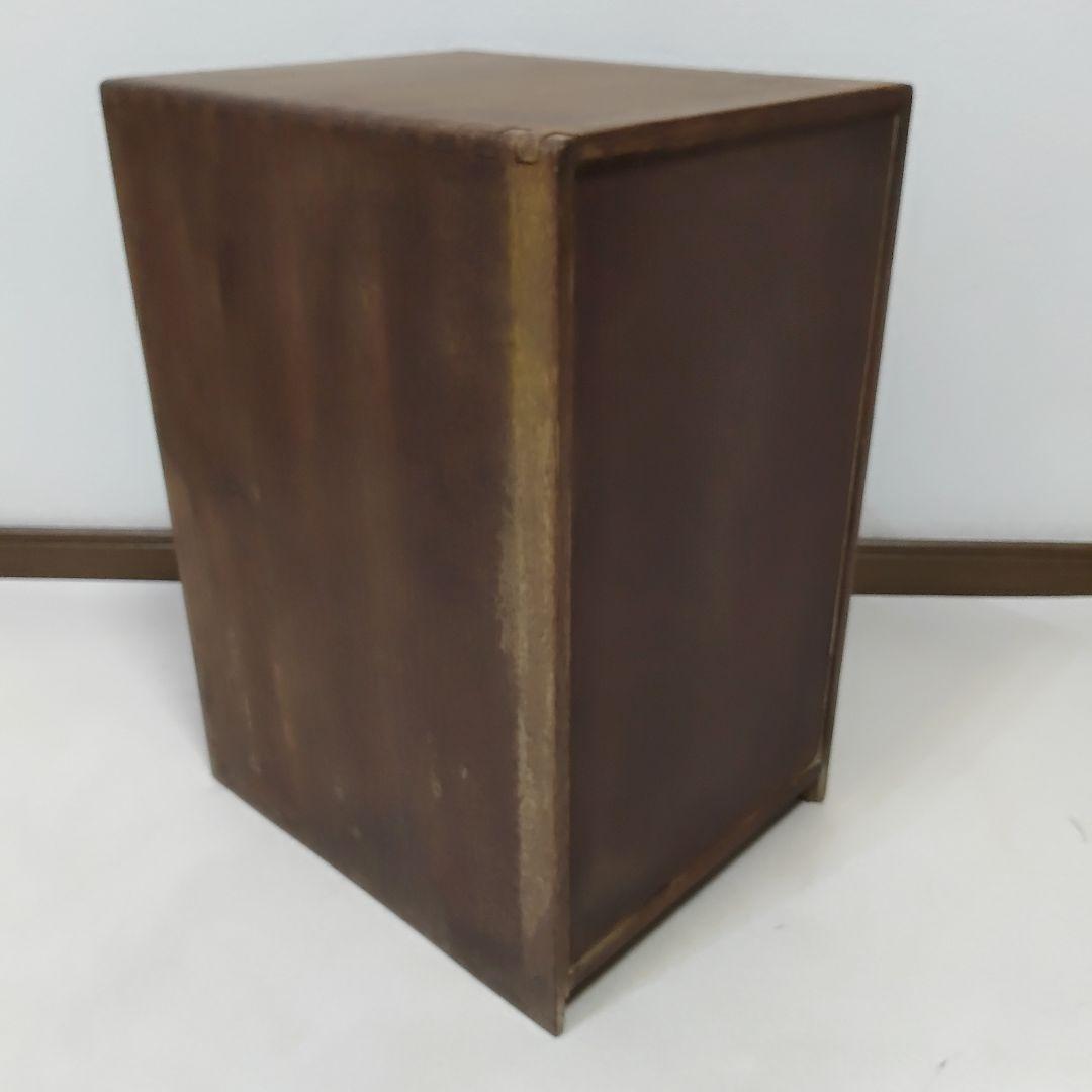 昭和レトロ 小引き出し 5段 5杯 小抽斗 木製 木箱 古家具 収納