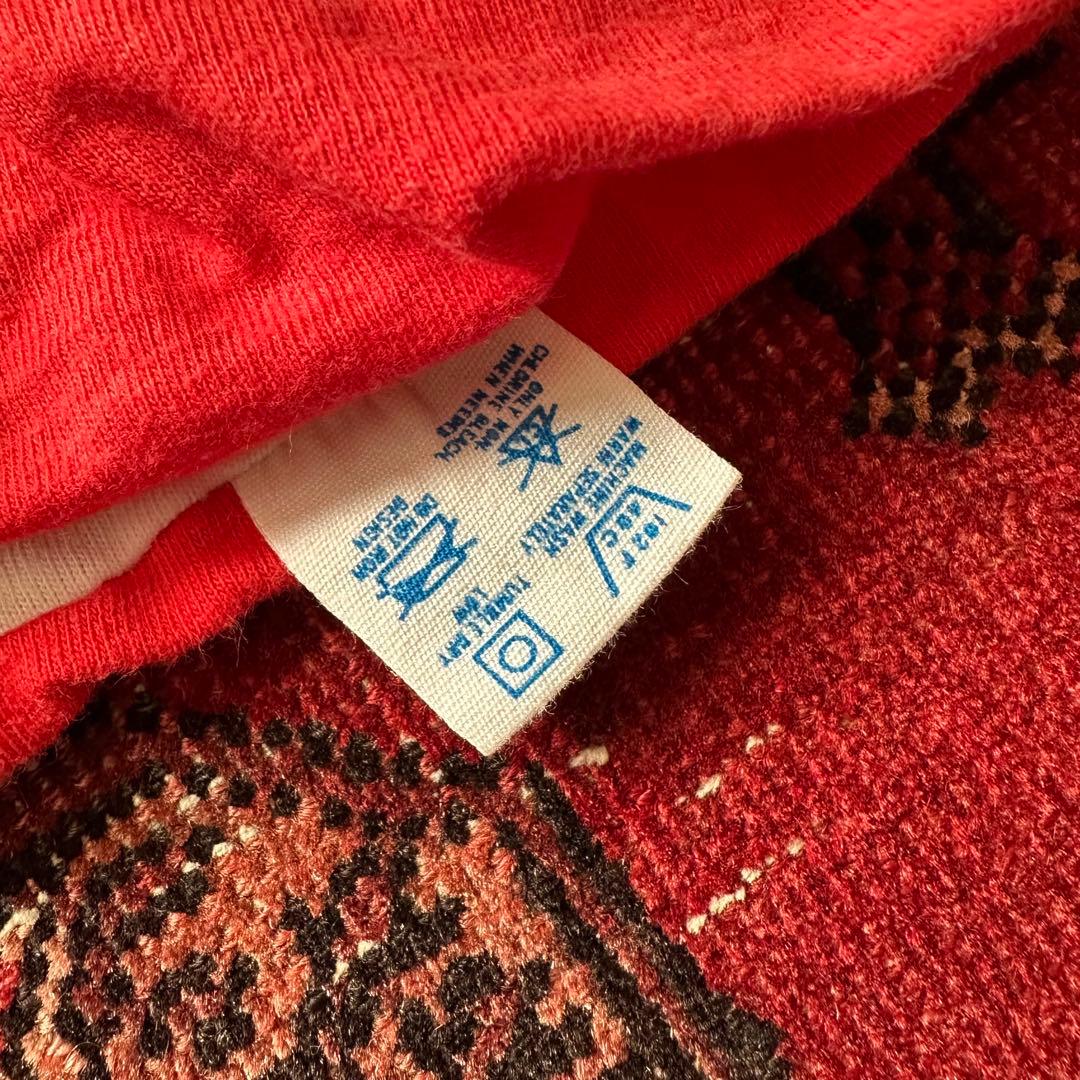 1980年代 チャンピオン リバーシブルTシャツ トリコ LARGE 100%