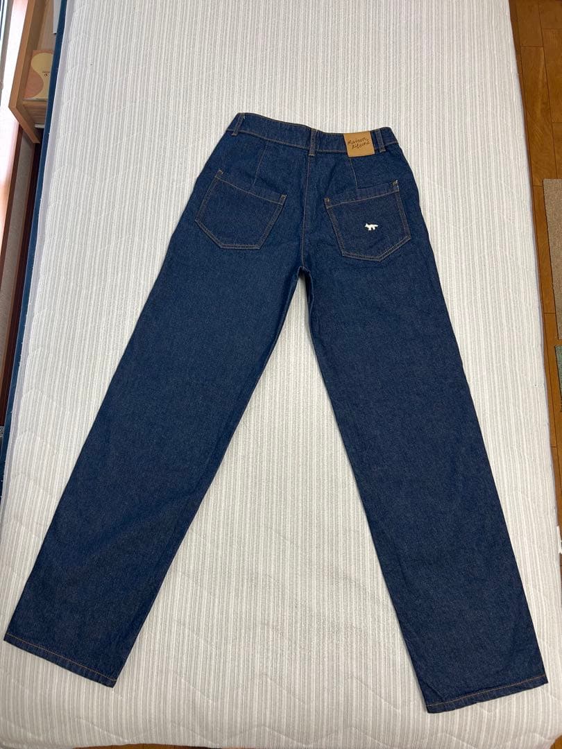 ２回着のみ！Maizon Kitsune ストレートデニム 26