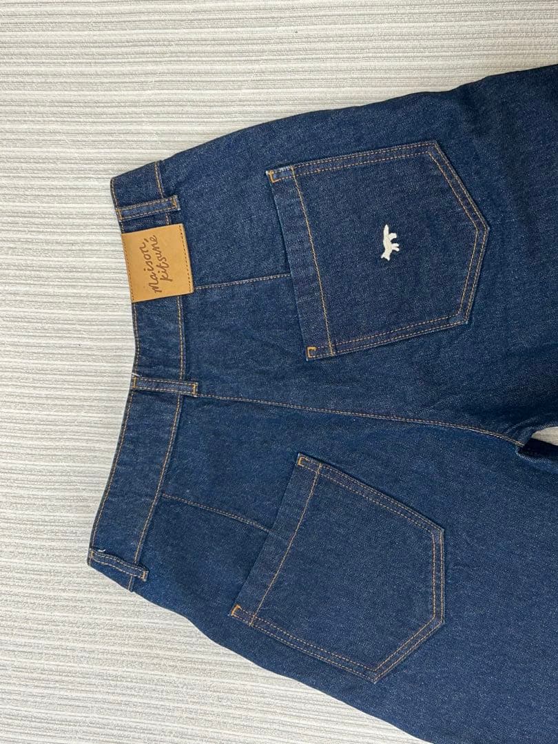２回着のみ！Maizon Kitsune ストレートデニム 26