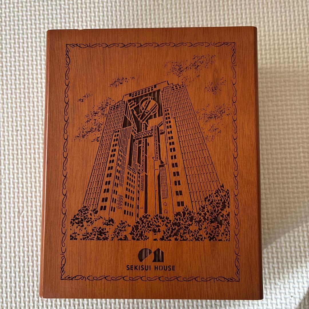 積水ハウス40周年記念置き時計