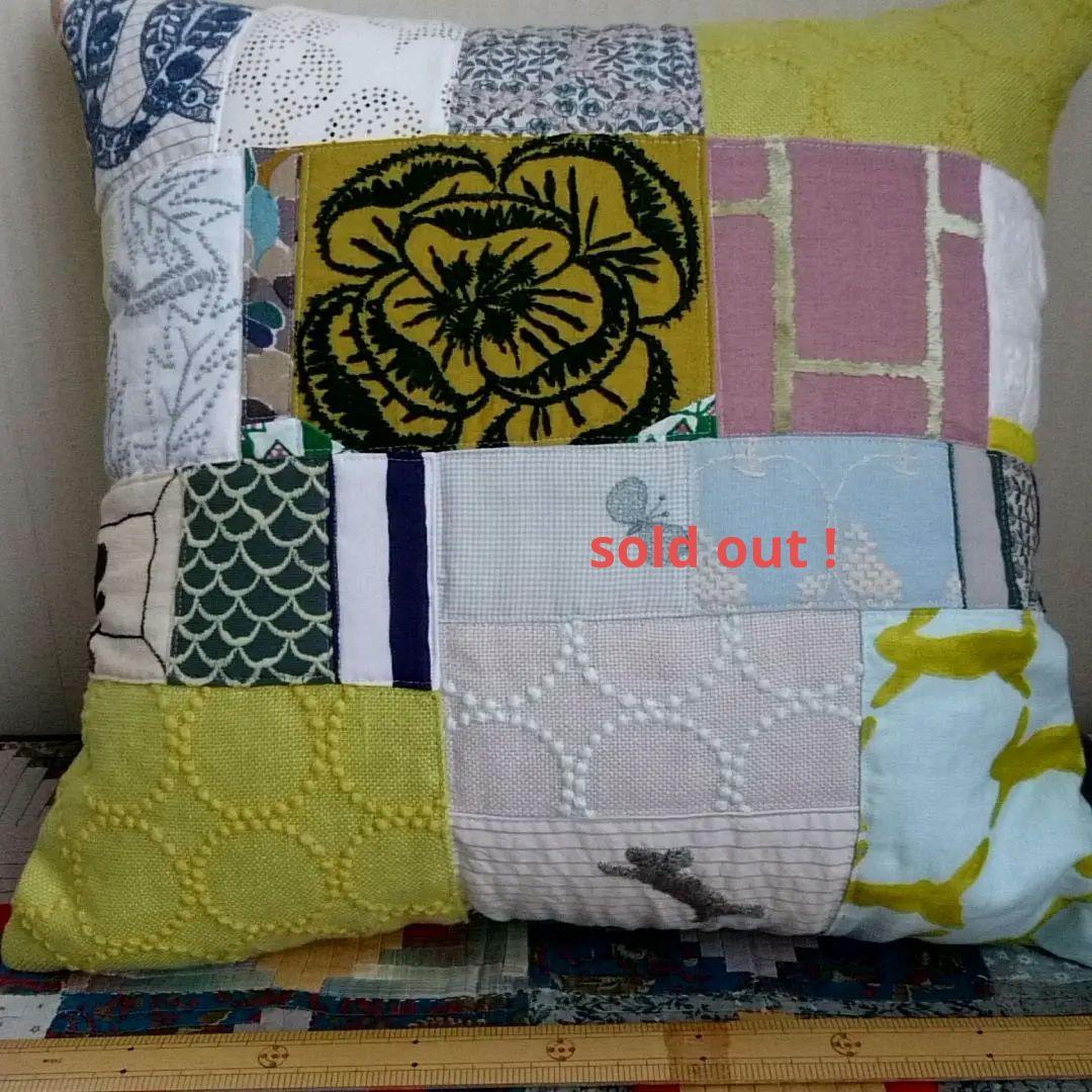 ミナペルホネン ハンドメイド☆眺めて楽しいクッションカバー(クッション付き)