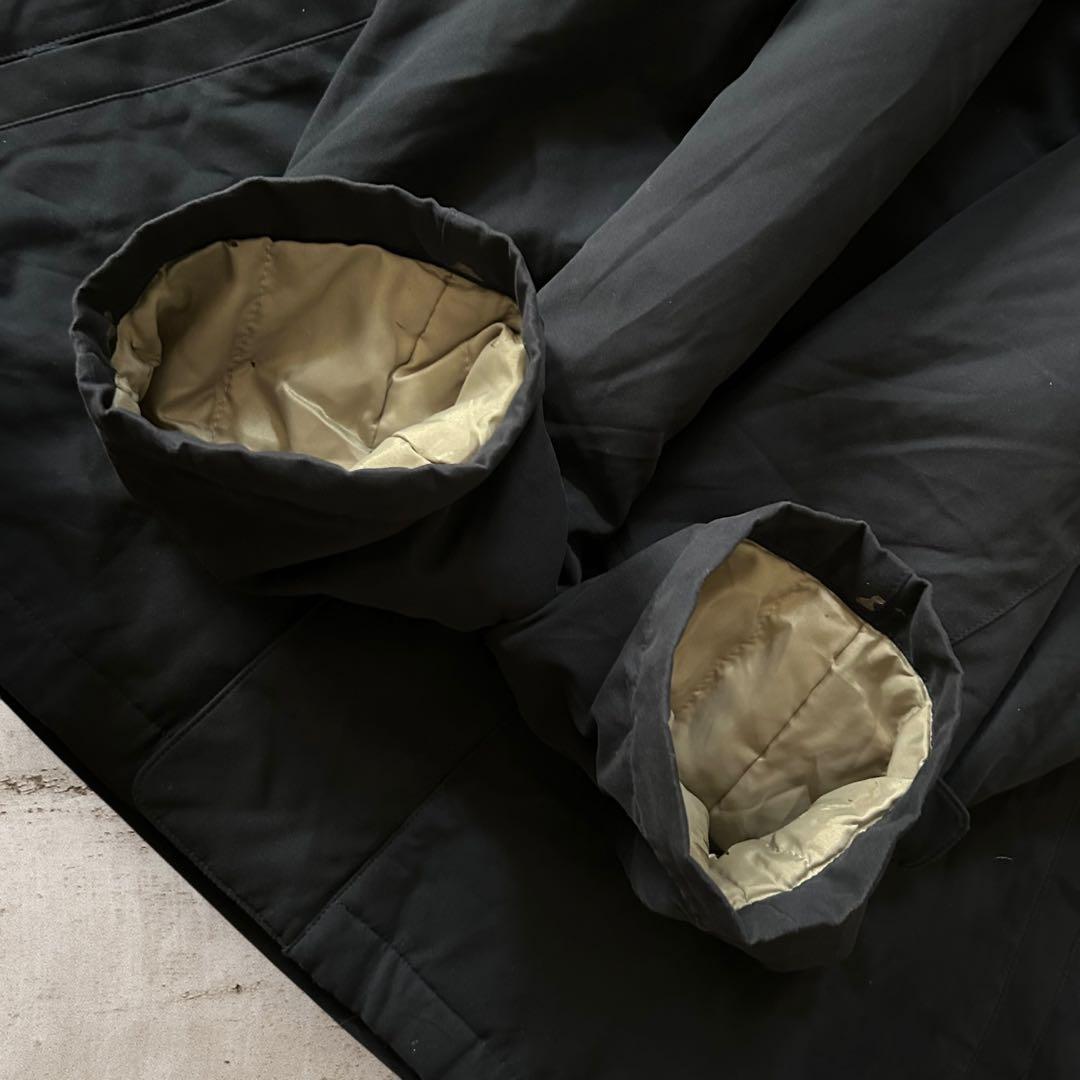 美品希少90s日本製Burberrys’バーバリーステンカラーコートドローコード