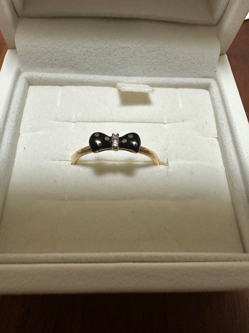 新春セール5000円OFFSTAR JEWELRY リボンリング #9号K10