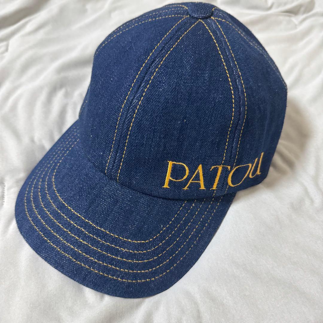 デニム パトゥ patou キャップ Rodeo Blue