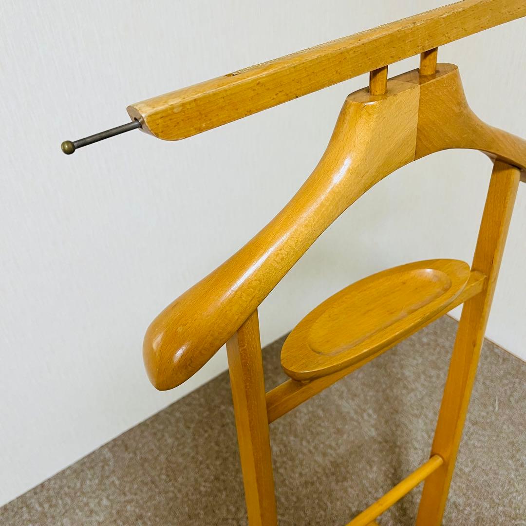 夏*暇様 【早い者勝ち】小物置き付き ハンガースタンド　コートハンガー　ヴィンテ