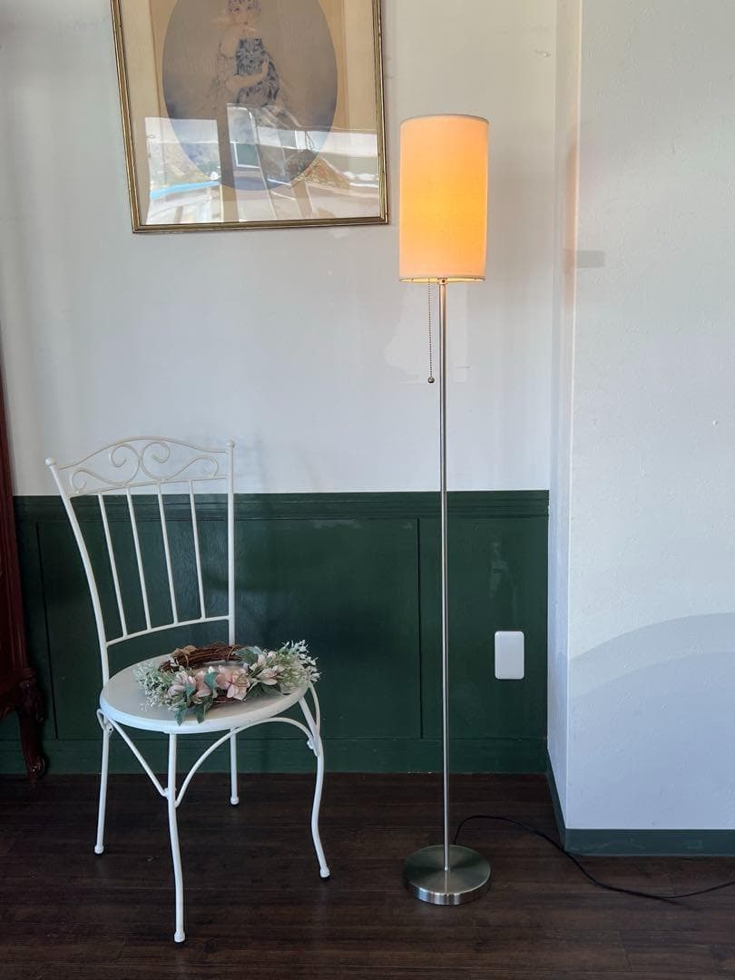 k071 スリムでシンプルなフロアランプ スタンドライト 間接照明 スイッチ