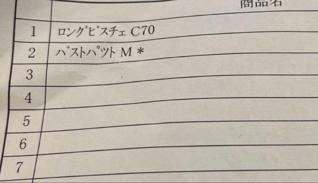 セモア　ノーブル　ブライダルインナーC70 ロングビスチェ