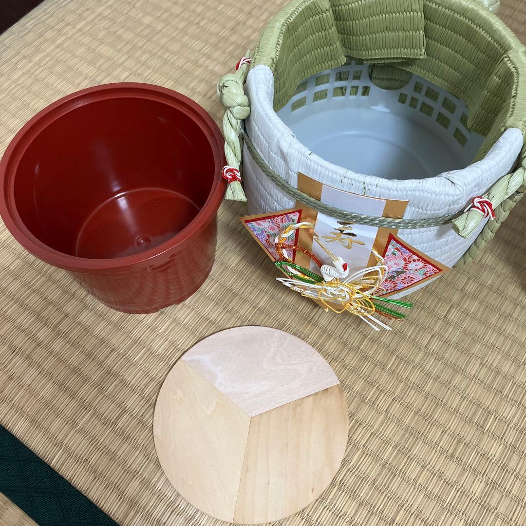 ミニ樽　ミニ鏡開き　お祝い　3個セット