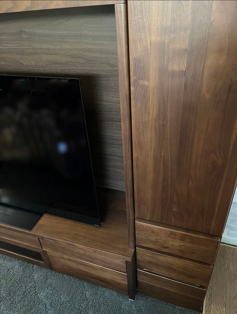 かっつぁん モーブル テレビボード ハイタイプ