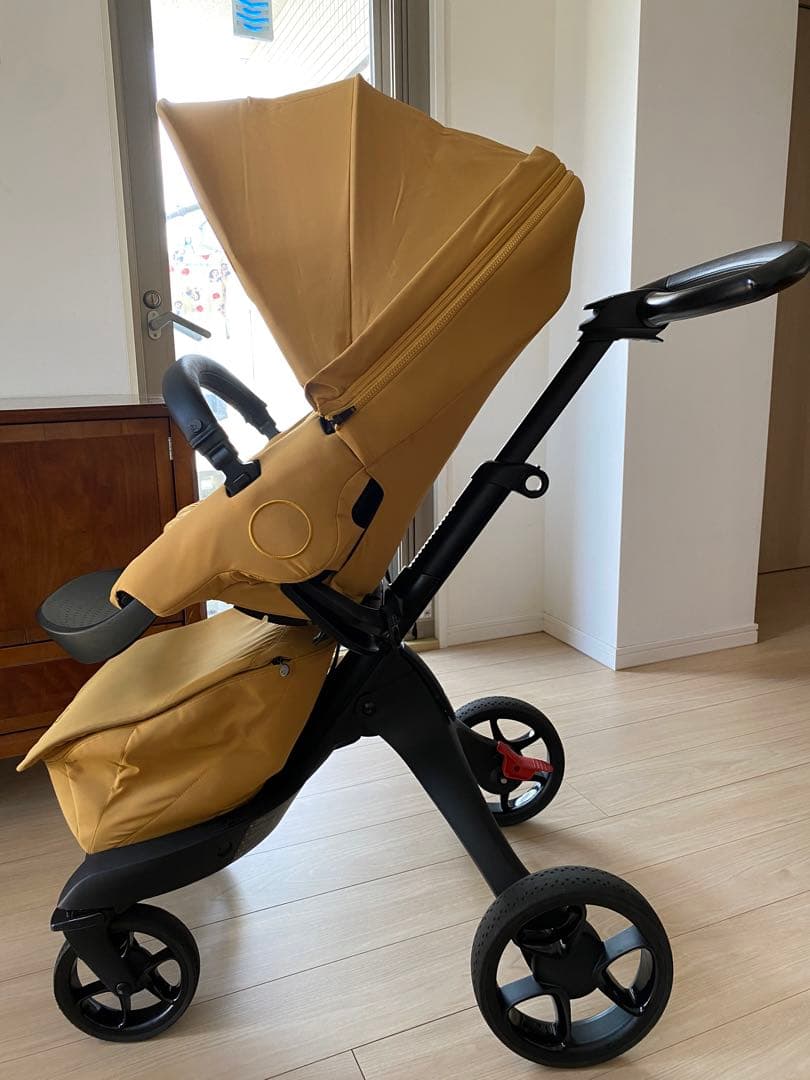 STOKKE ストッケ エクスプローリー X ゴールデンイエロー ベビーカー
