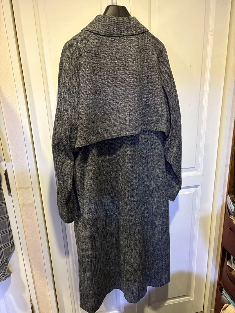 MAISON SPECIAL ヘリンボーン　ステンカラーコート