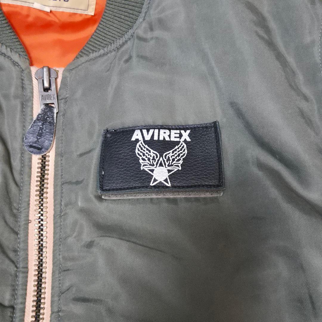 希少　アヴィレックス MA-1 M カーキ ディズニー ドナルド 6162043