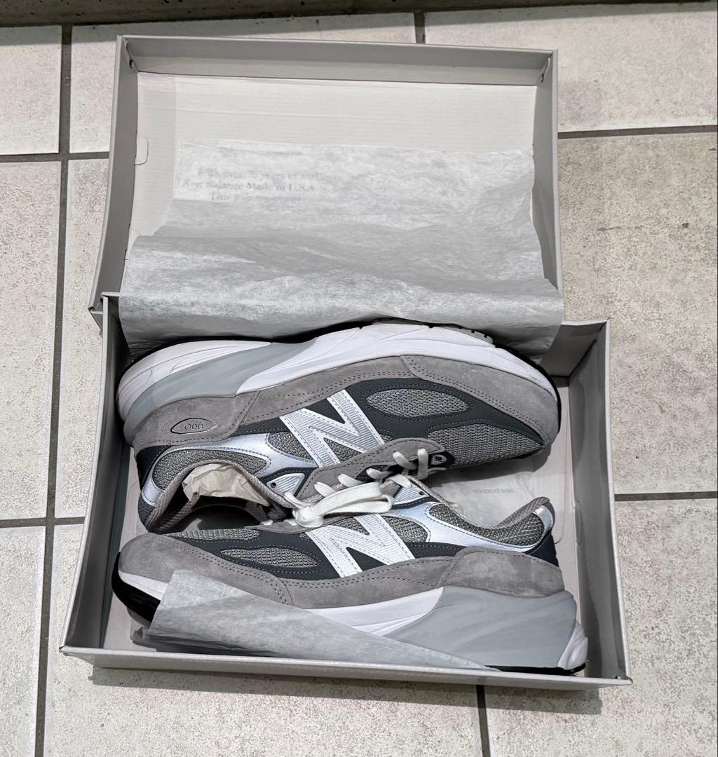 ニューバランス28.0cm 2E 990v6 グレー