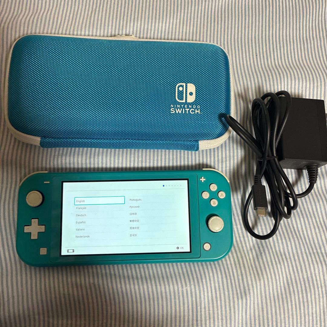 ニンテンドーSwitch lite 本体 充電器あり ケース
