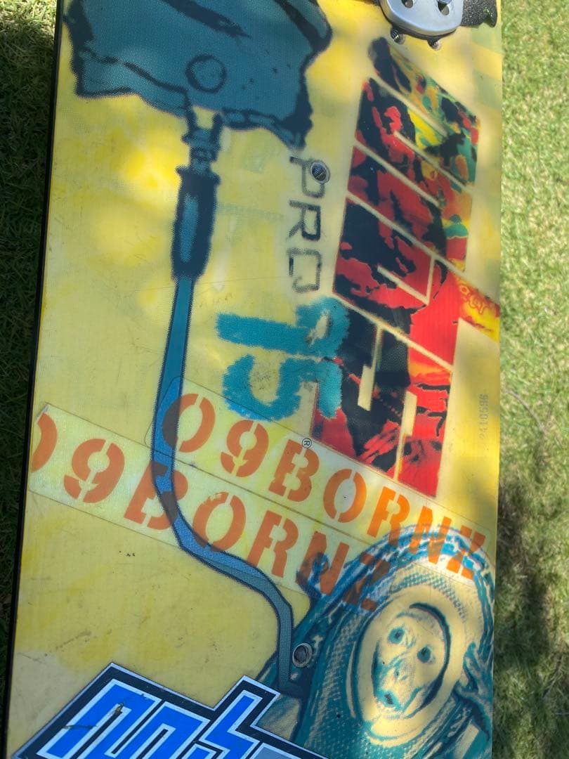 マウンテンボード MBS pro95 赤・黄ホイール