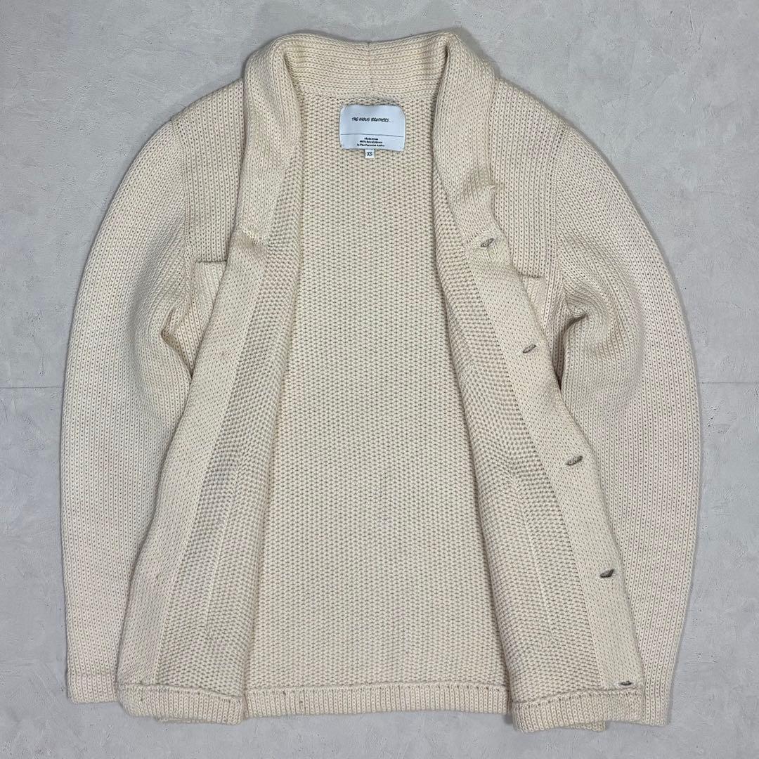 イノウエブラザーズ　ショールカラー　カーディガン　アルパカ100% ニット