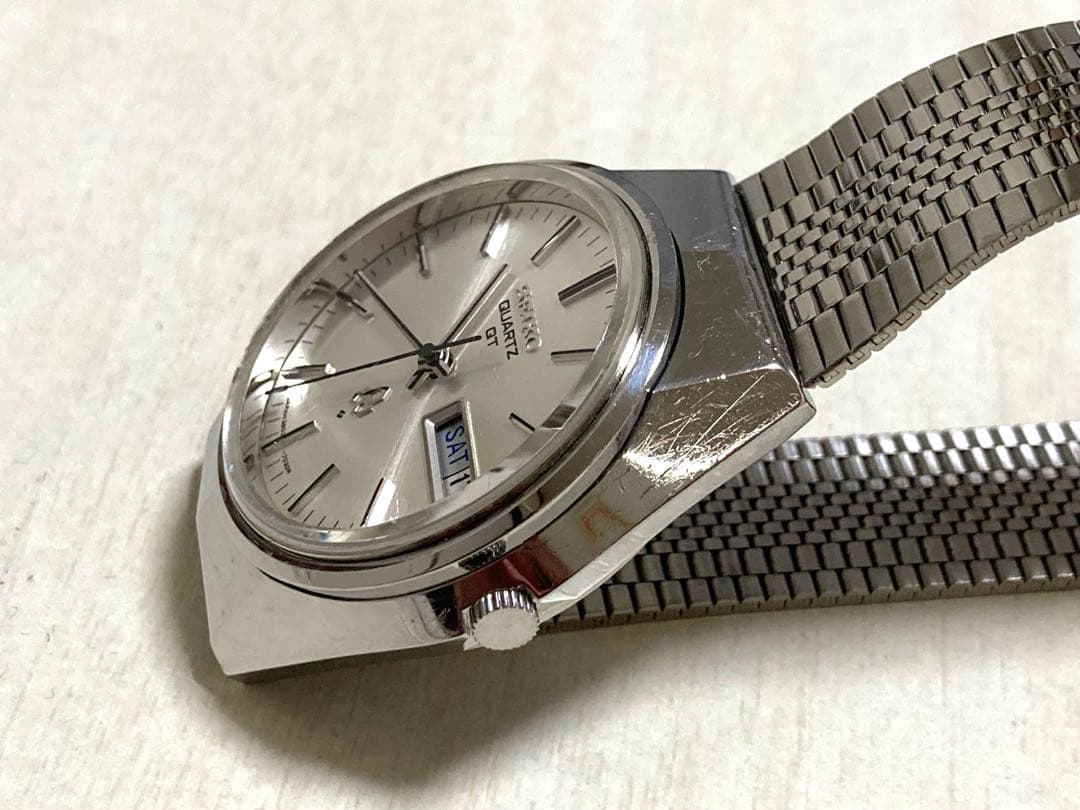 セイコー QT 初期クォーツ 稼動品 72年製　3803-7020