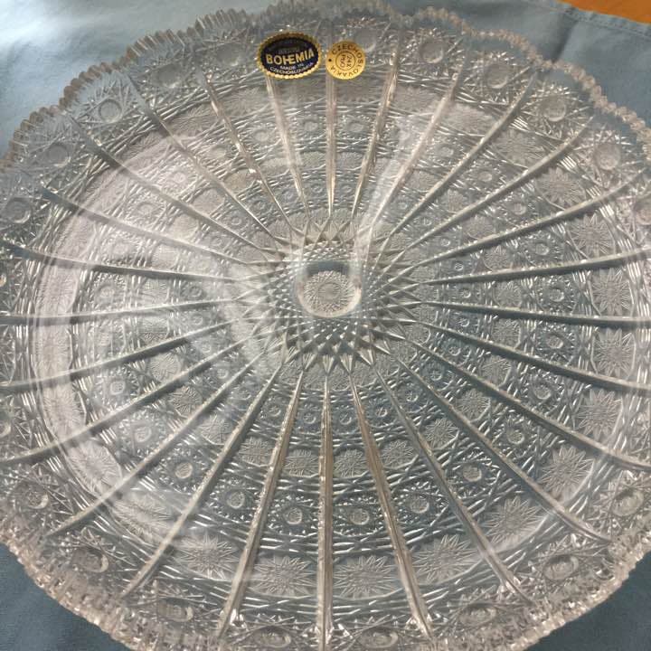 ボヘミアンガラス500PK 大皿