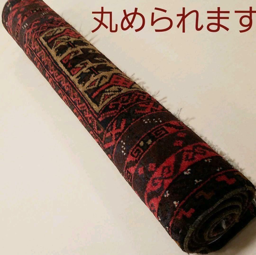 84x140cmアフガン・ラグ(24）じゅうたん・タペストリー・ギャッベ・ラグ