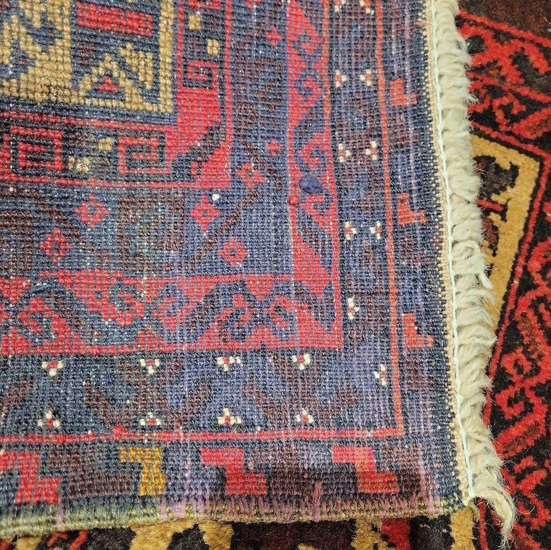 84x140cmアフガン・ラグ(24）じゅうたん・タペストリー・ギャッベ・ラグ