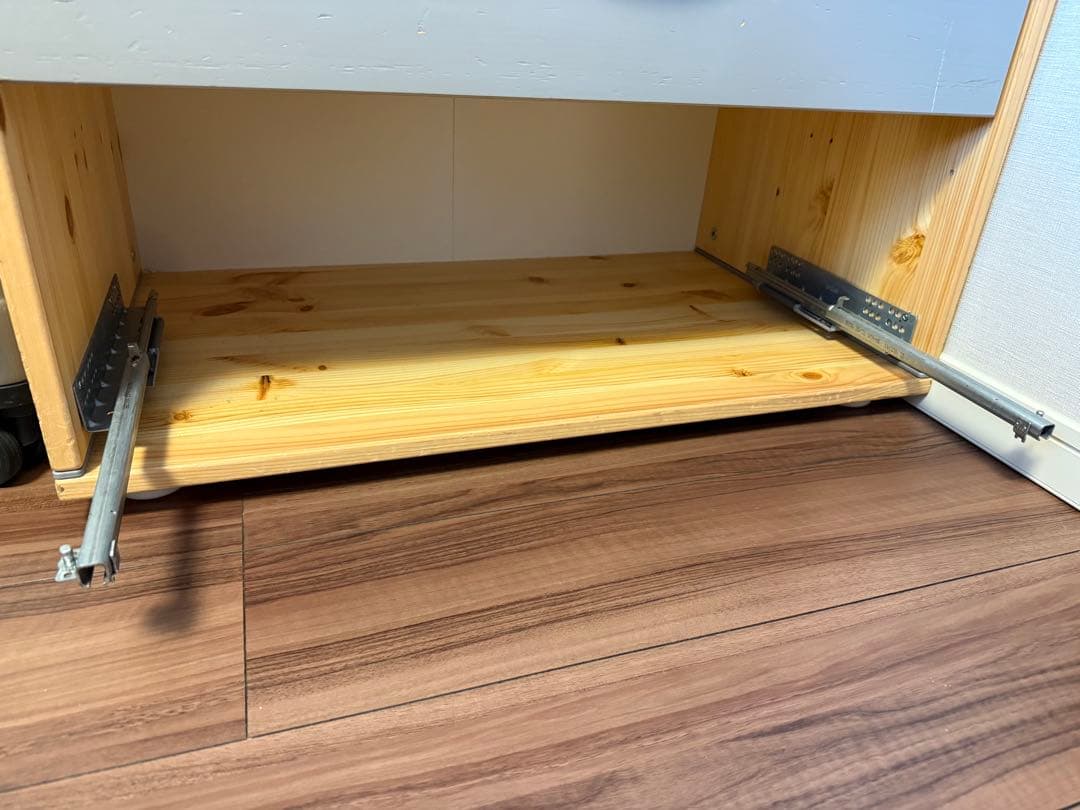 FLEXA 北欧家具木製チェスト(最下段引出し少々難あり)