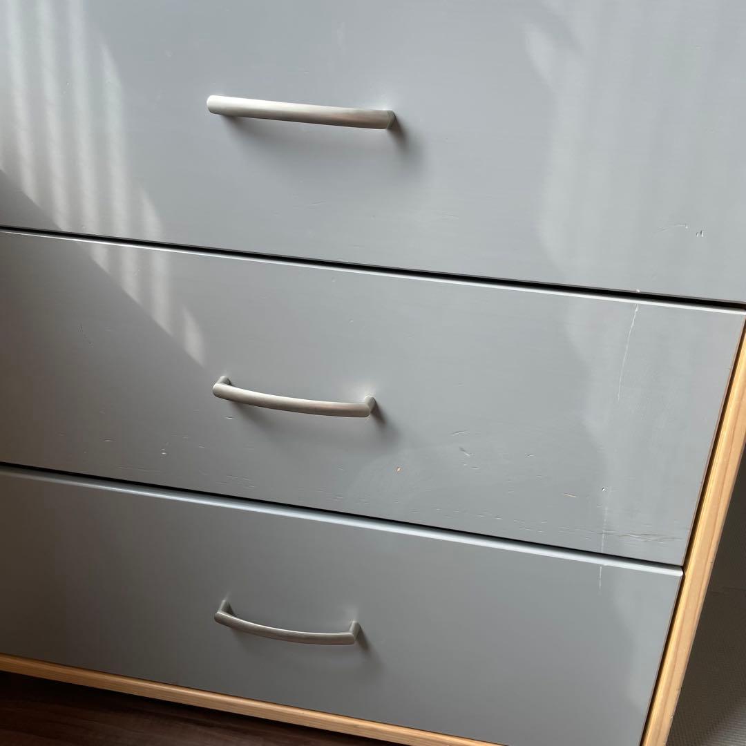 FLEXA 北欧家具木製チェスト(最下段引出し少々難あり)