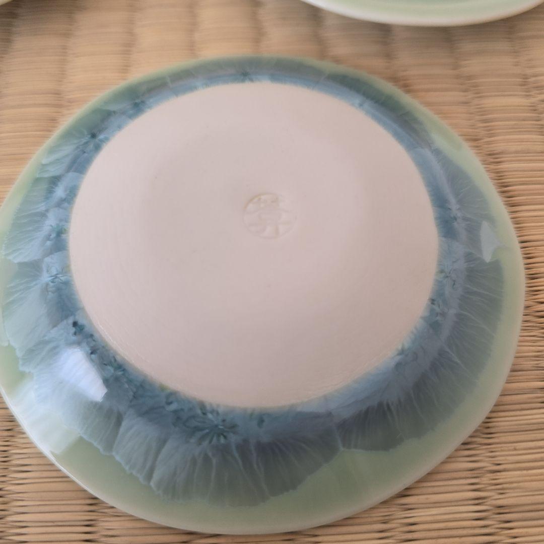 清水焼　花結晶三寸皿　１０枚　京焼