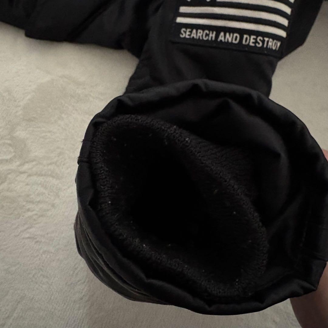 レア✨ヒステリックグラマー 2way ワッペン フードファー フリーサイズ 黒