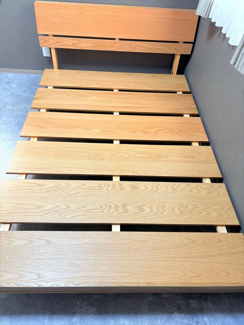 ニトリ ダブルベッドフレーム フレイ