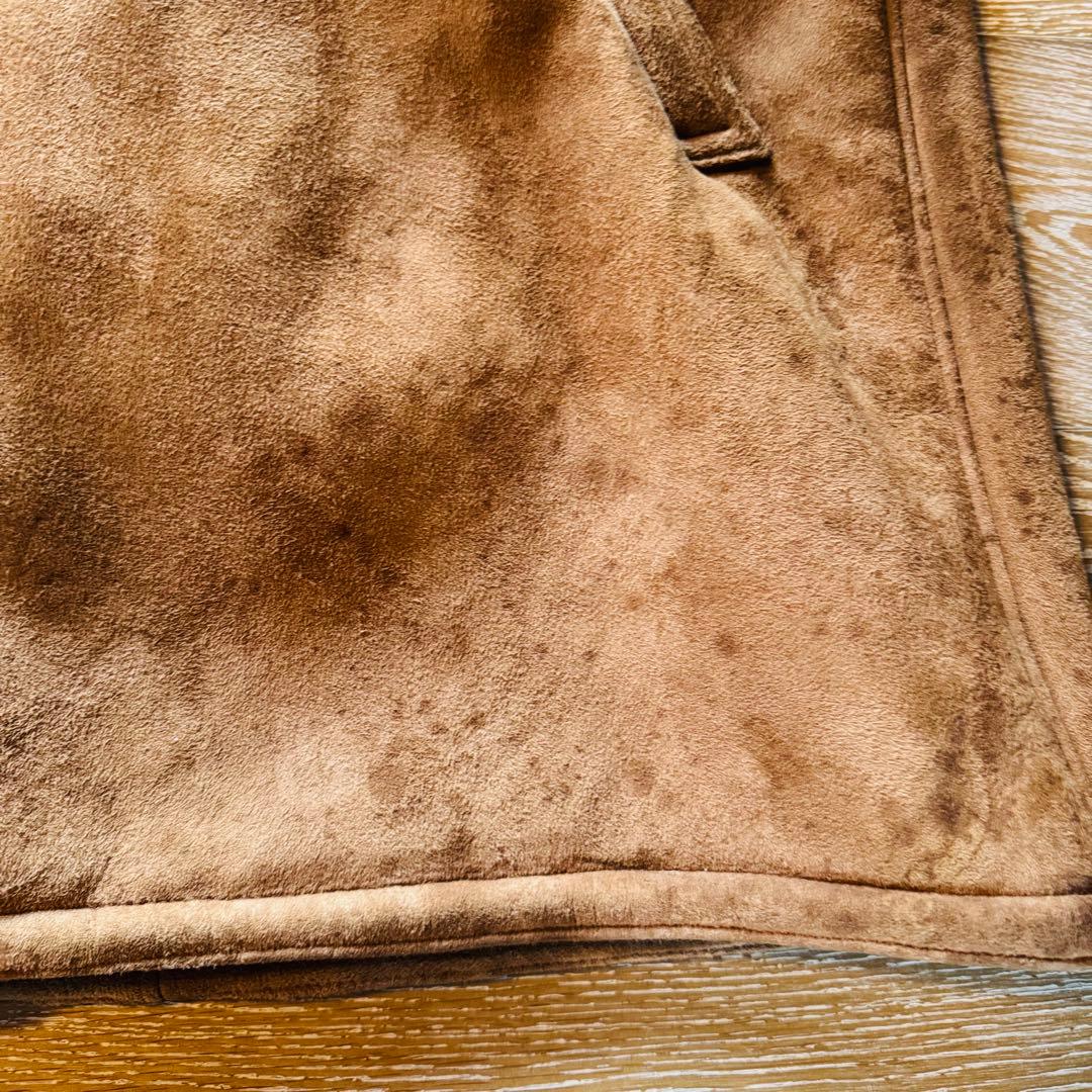 ひひろろ　NAISSANCE ネサンス　本革　ムートンコート　XL