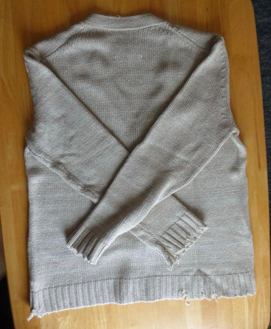 Maison Margiela デストロイ加工 カーディガン