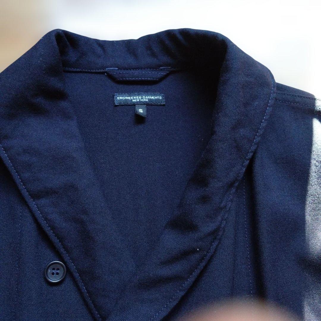 美品 アメリカ製 エンジニアードガーメンツ ロングコート ユニフォームサージ