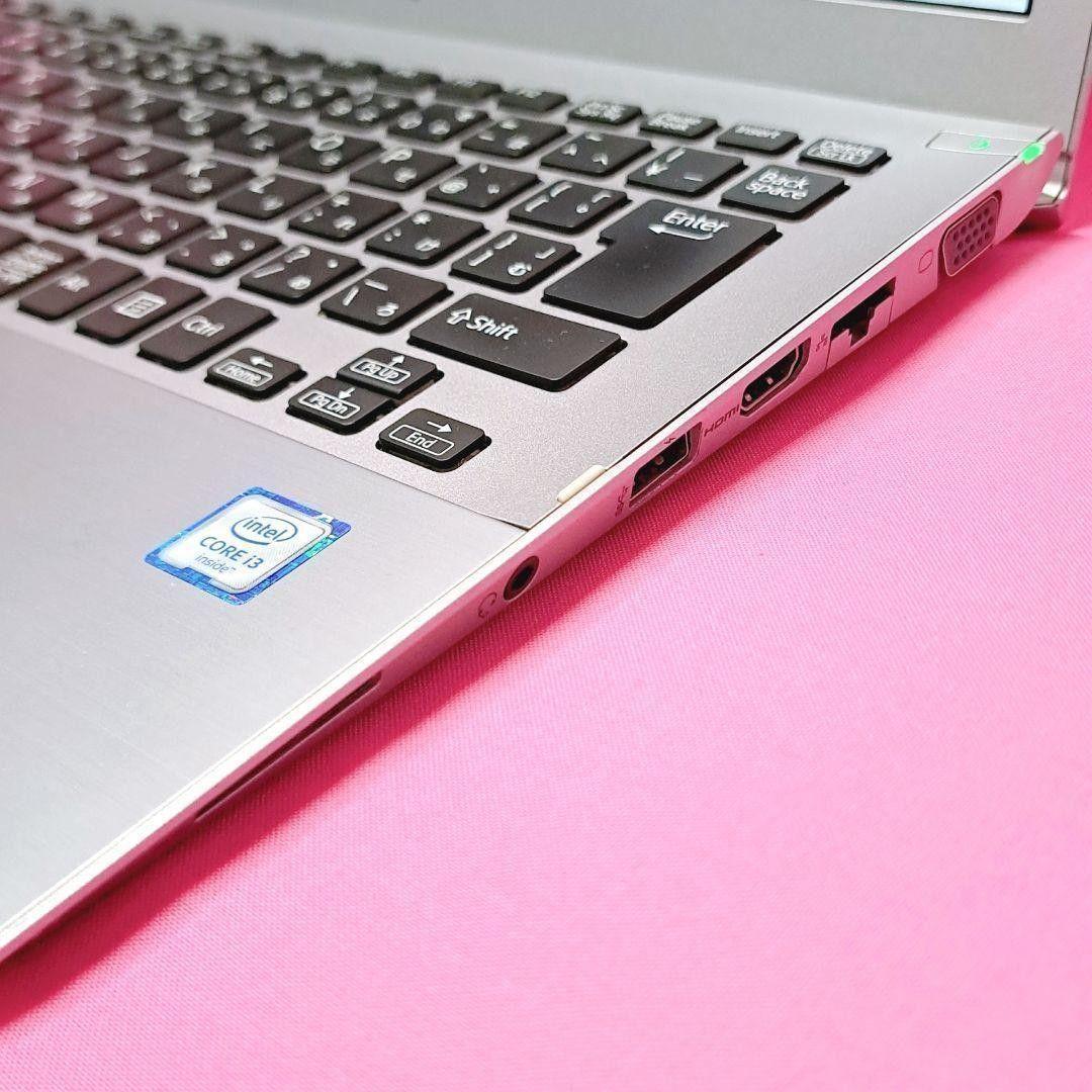 D49 VAIO 小型 SONYノートパソコン i3/SSD Windows11