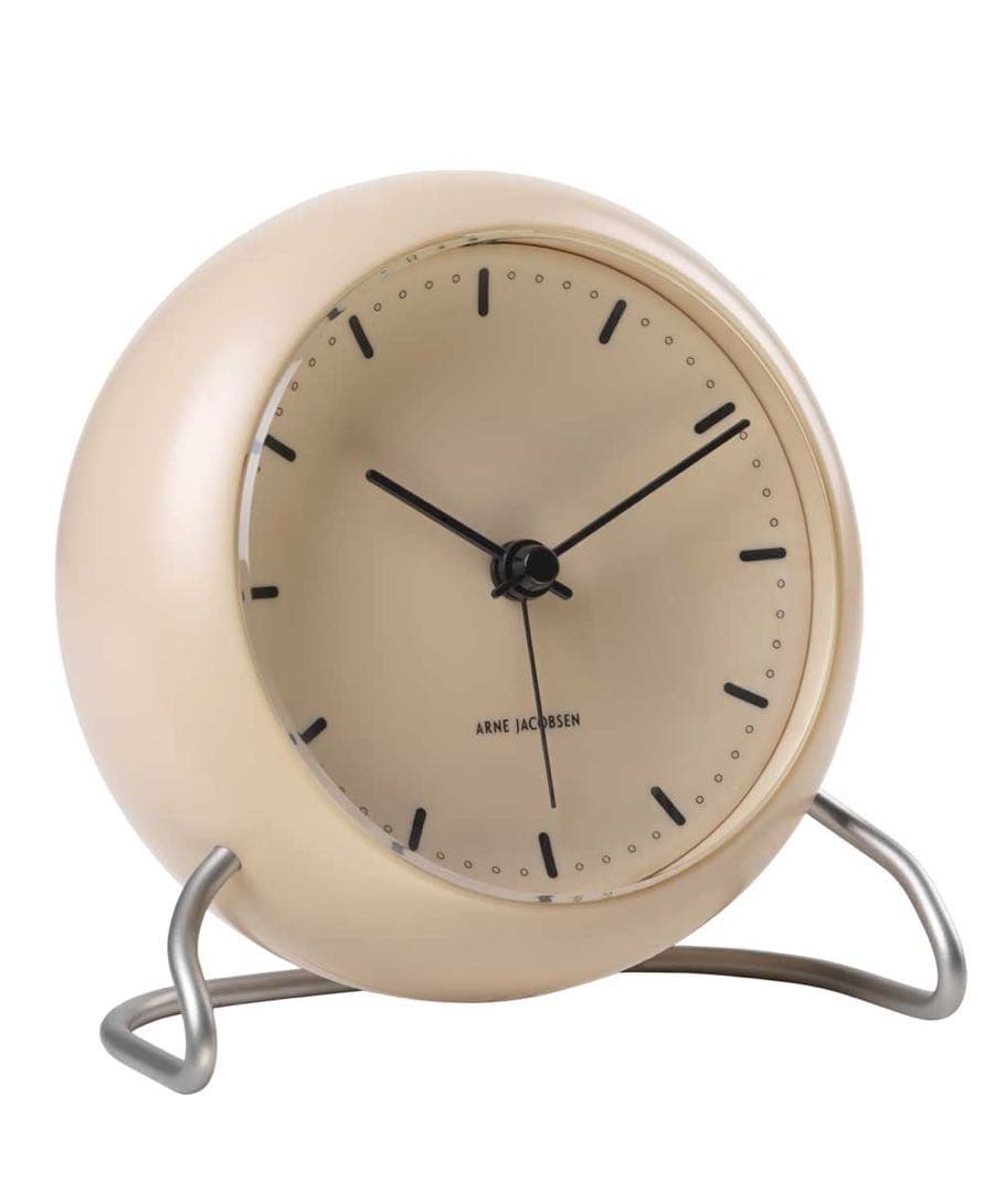 アルネヤコブセン シティホール テーブルクロック サンド AJ43693