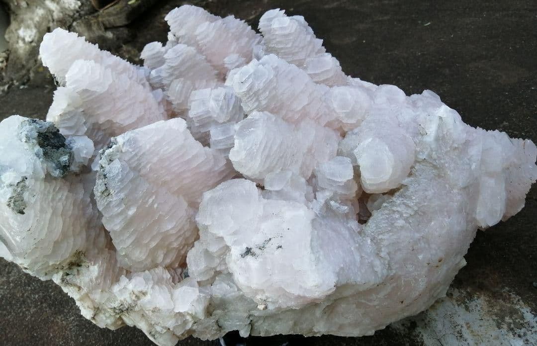 【超希少!!!】千階 ピンクカルサイト 原石【13kg】ーt310