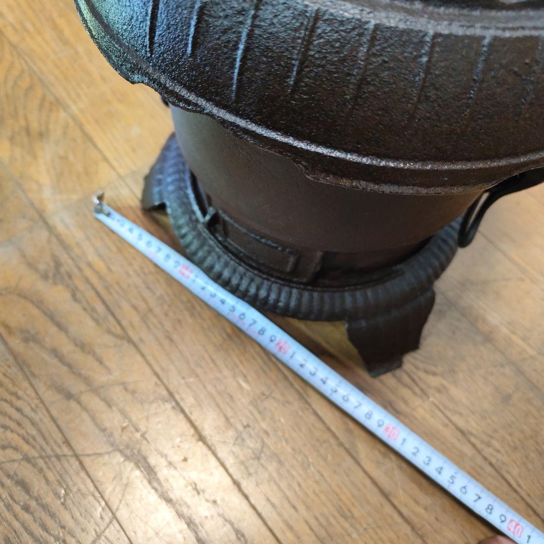 アンティーク 小ぶりの鋳鉄製薪ストーブ