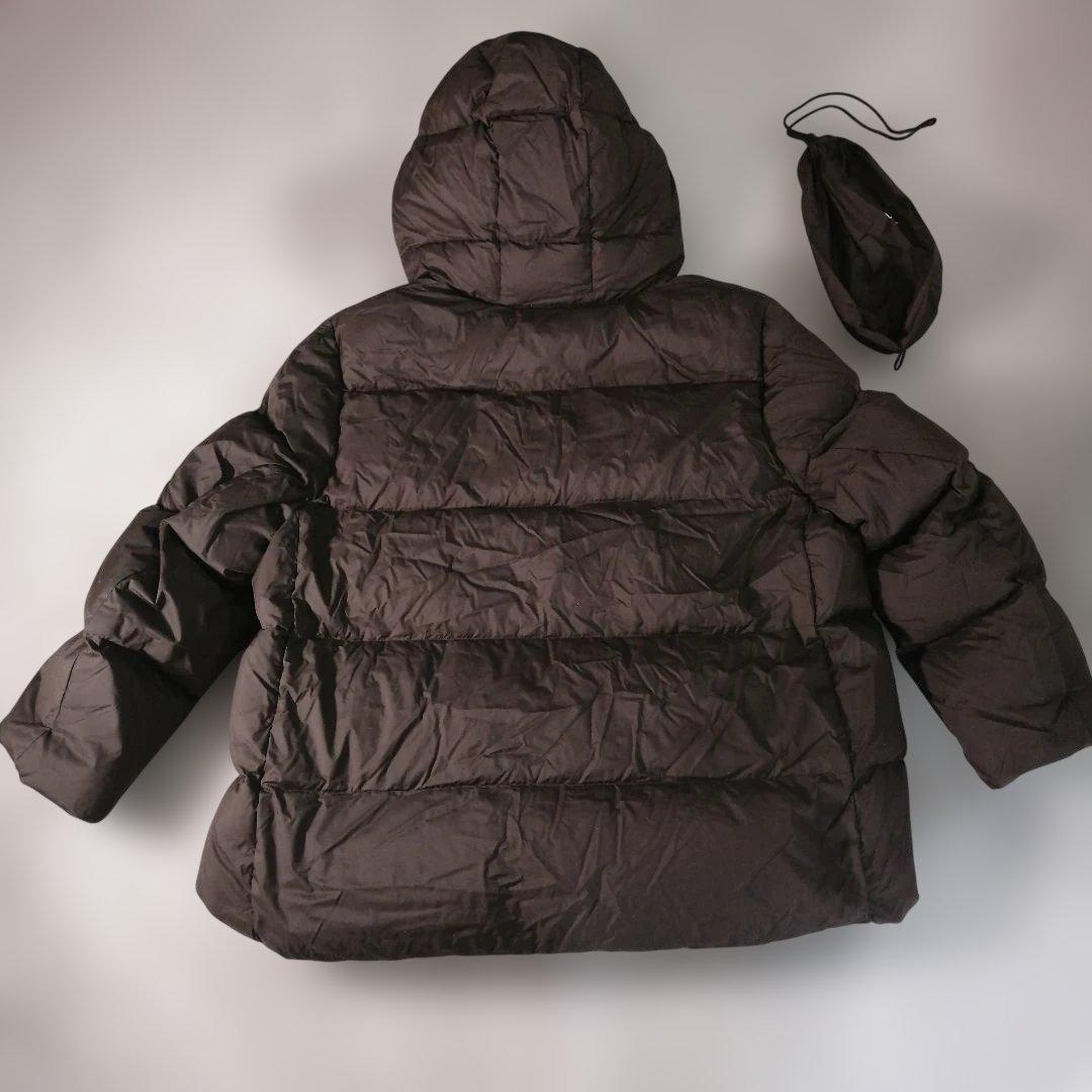 ユニクロ ウルトラライトダウンコクーンパーカ 3XL ブラウン
