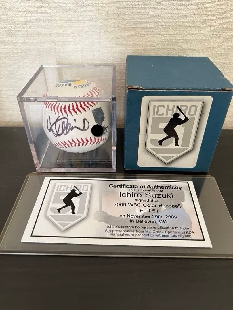 イチロー　直筆サインボール　2009WBC