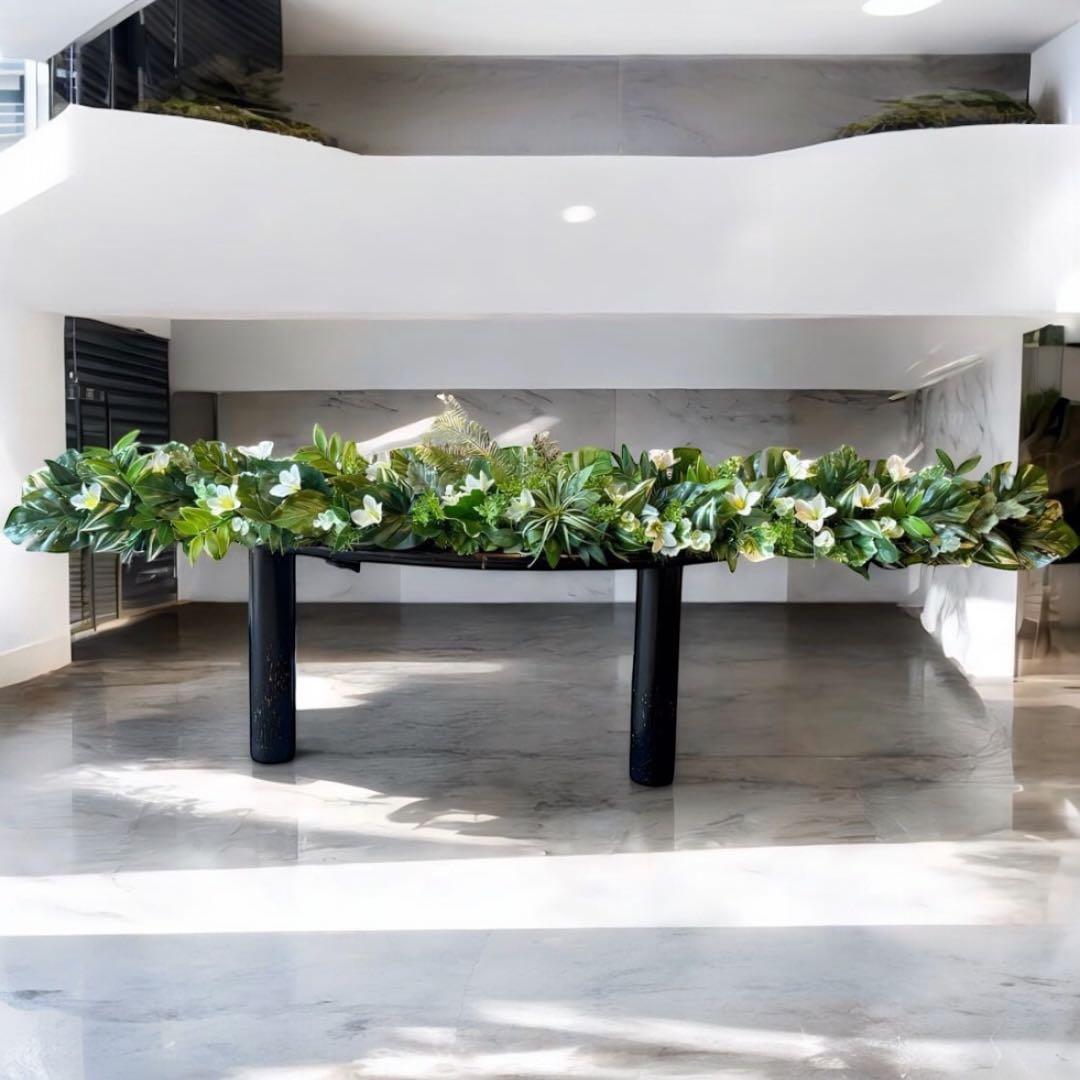 光触媒　人工観葉植物　ウォールグリーン　フェイクグリーン　壁掛け1204128