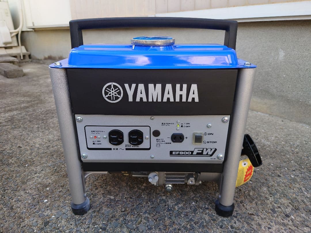【未使用】ヤマハ発電機 西日本EF900FW 0.85kVA [60Hz]