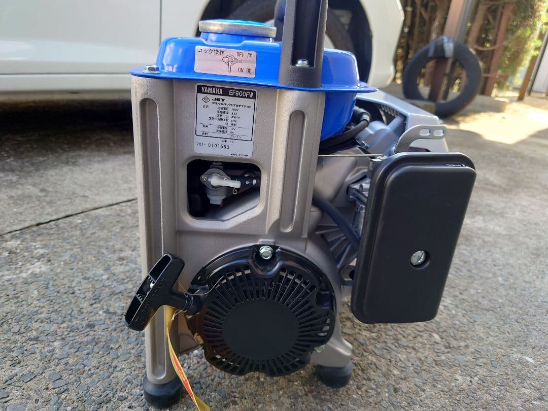 【未使用】ヤマハ発電機 西日本EF900FW 0.85kVA [60Hz]